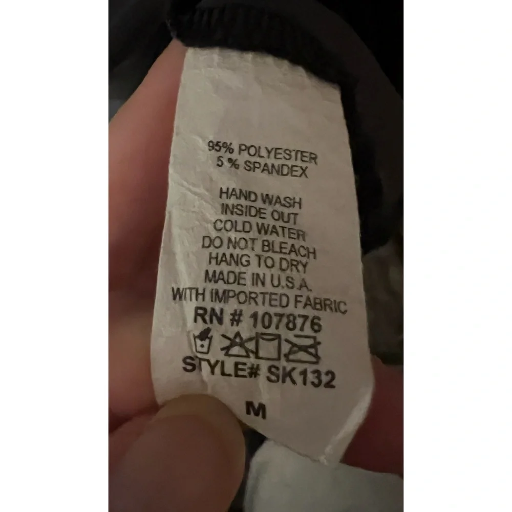 Sun Kim Long Sleeve Drapey Tunic, Size Medium - Picture 4 of 5